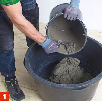 Støpe bålpanne i betong Støpe bålpanne i betong